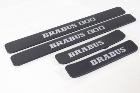 Metallic Brabus 800 LED Illuminated door sills for Mercedes-Benz W463A W464 G-Class