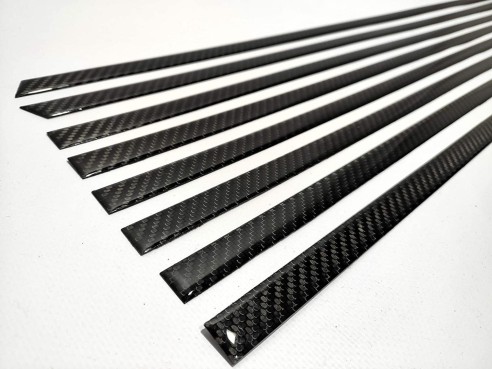 Carbon fiber side mouldings insertions set Brabus for Mercedes-Benz W463 G-Class