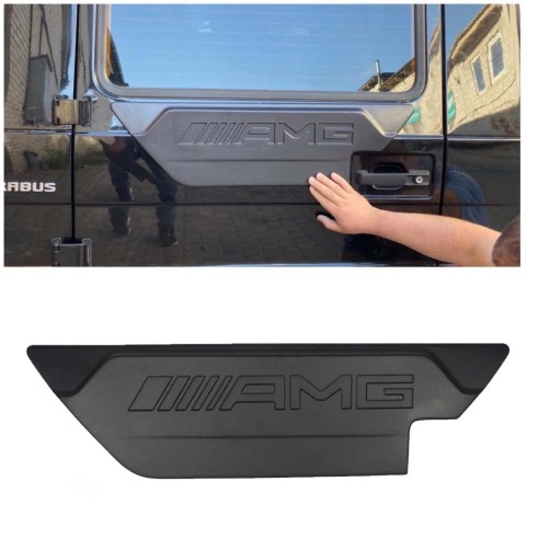 Fiberglass AMG rear door attachment for Mercedes-Benz G-Wagon W463