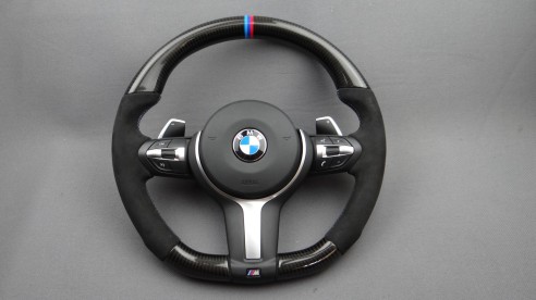 BMW F30 F15 F16 Steering Wheel Carbon Alcantara