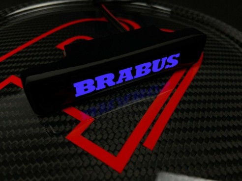 Brabus LED grille blue badge emblem logo for Mercedes W463 G Wagon