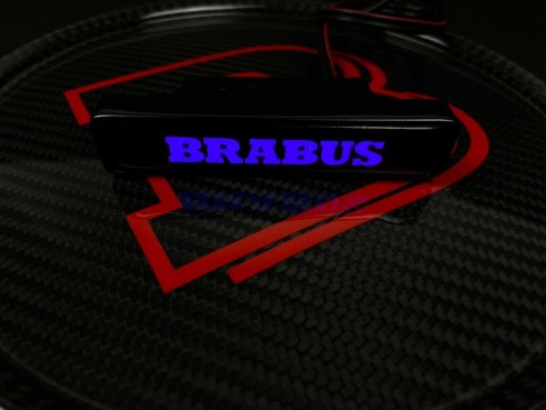 Brabus LED grille blue badge emblem logo for Mercedes W463 G Wagon