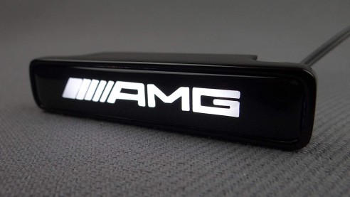 AMG LED grille white badge emblem logo for Mercedes W463 G Wagon  