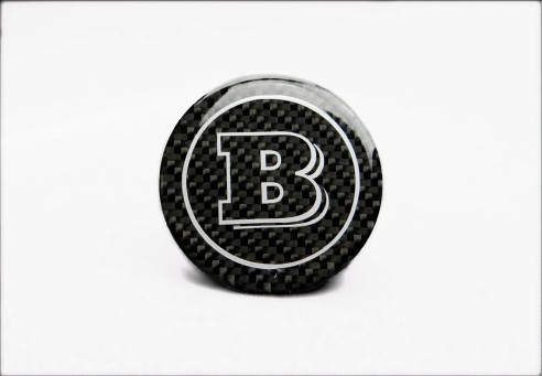 Сarbon fiber Brabus badge emblem logo 53mm for Mercedes W463 G Wagon