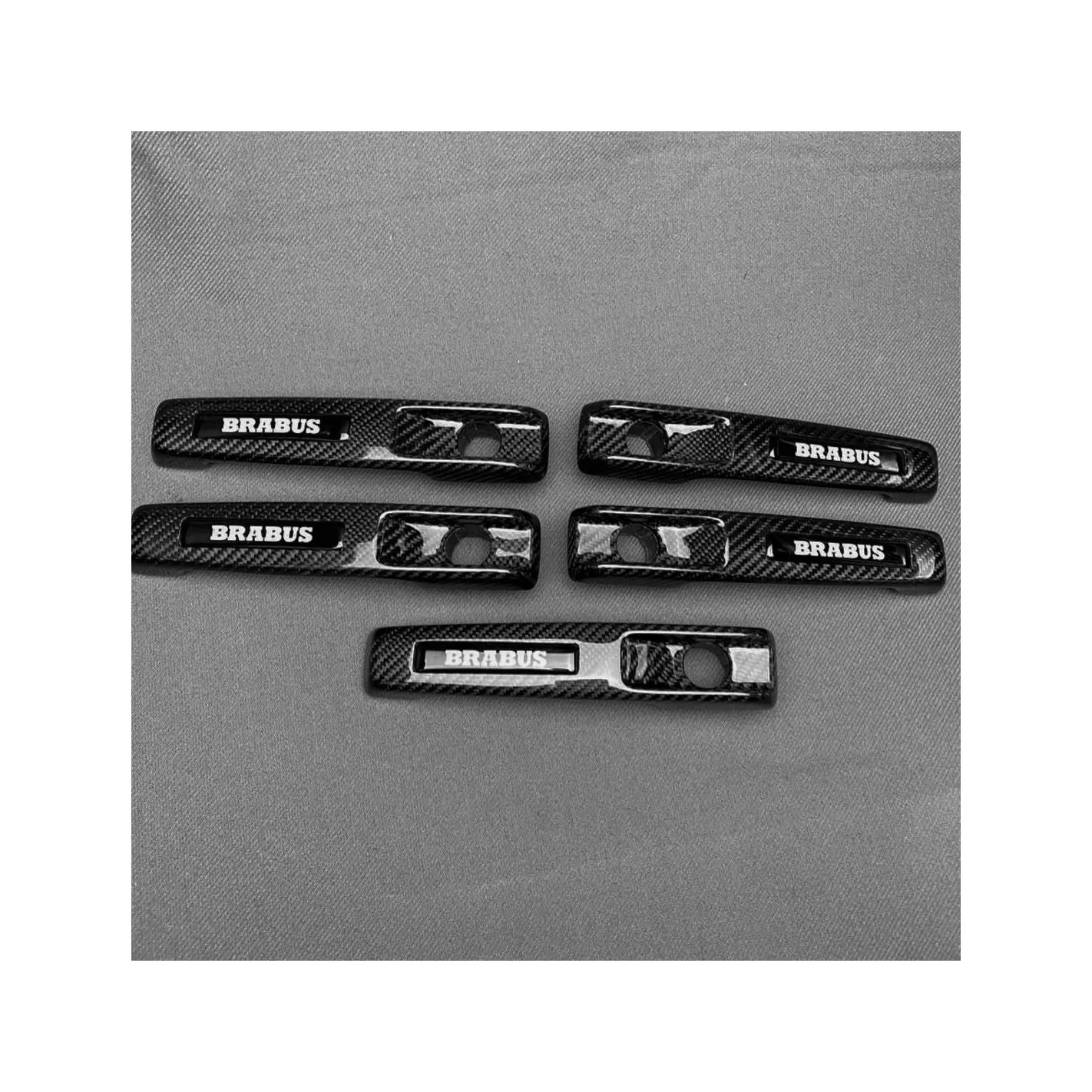 Carbon fiber Brabus door handles 5pcs for Mercedes-Benz W463 G-Class