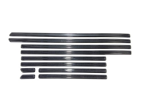 Carbon fiber Brabus side mouldings trim Rocket G900 for Mercedes-Benz W463a W464