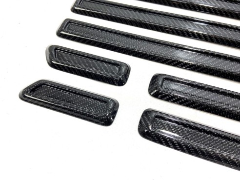 Carbon fiber Brabus side mouldings trim Rocket G900 for Mercedes-Benz W463a W464