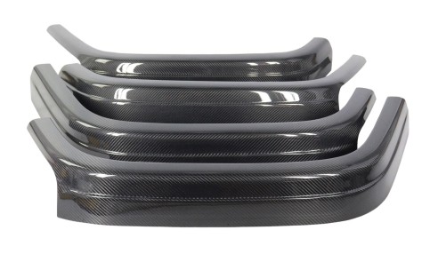 Carbon fiber fender flares extensions covers Brabus G900 Rocket style for Mercedes-Benz G-Class W463A