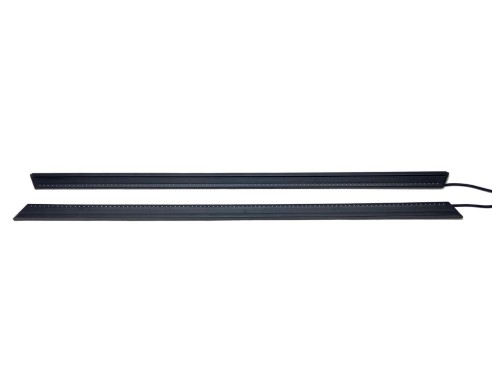 Fiberglass Mansory lower entrance mouldings trim with LED lights for Mercedes-Benz W463 G-Class