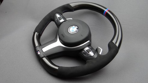 BMW F30 F15 F16 Steering Wheel Carbon Alcantara