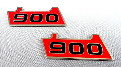 Metallic Brabus G900 style fenders emblem logo badges for Mercedes-Benz W463 G-Class 3pcs