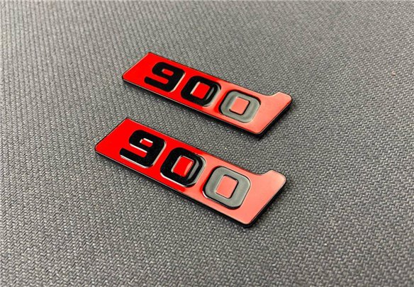 Metallic Brabus 900 fenders emblem logo badges for Mercedes-Benz W463 G-Class