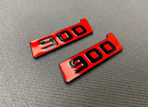 Metallic Brabus 900 fenders emblem logo badges for Mercedes-Benz W463 G-Class