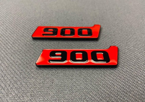 Metallic Brabus 900 fenders emblem logo badges for Mercedes-Benz W463 G-Class