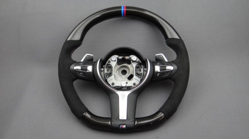 BMW F30 F15 F16 Steering Wheel Carbon Alcantara