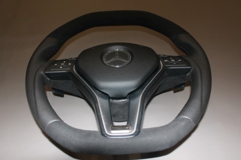 Mercedes-Benz CLA CLS GLE Steering Wheel Carbon Alcantara