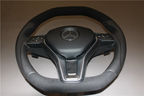 Mercedes-Benz CLA CLS GLE Steering Wheel Carbon Alcantara