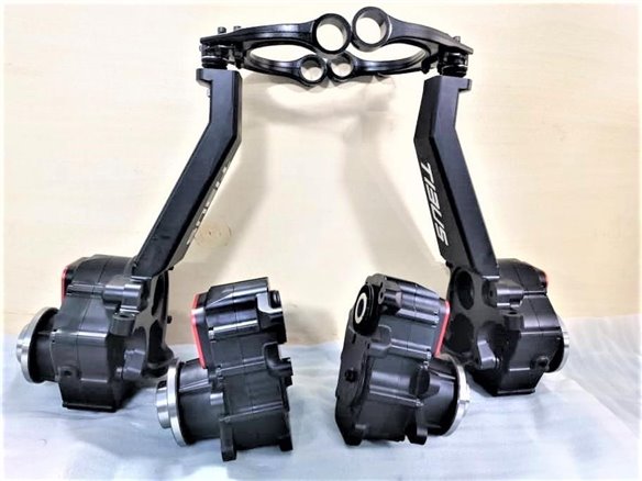 Portals with new upper A-arm (adjustable camber) and new stronger steering knuckles for Mercedes-Benz…