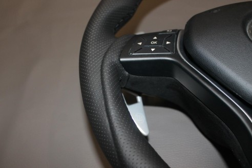 Mercedes-Benz CLA CLS GLE Steering Wheel Leather Alcantara