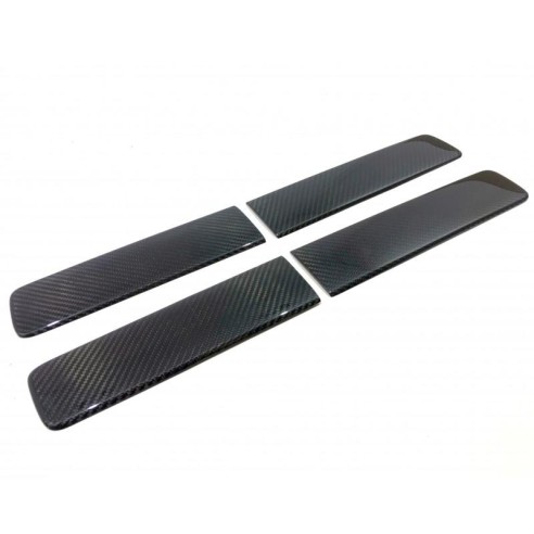 Carbon fiber interior door armrest trim covers for Mercedes G-class W463A