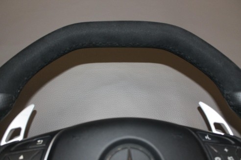 Mercedes-Benz CLA CLS GLE Steering Wheel Leather Alcantara