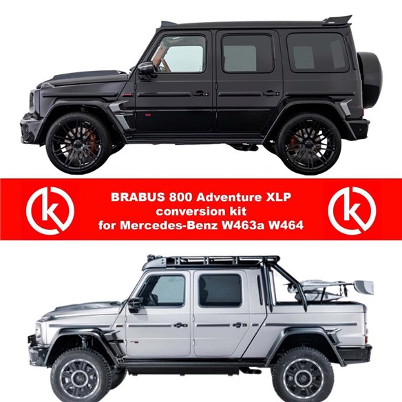 BRABUS 800 Adventure XLP conversion kit for Mercedes-Benz W463a W464