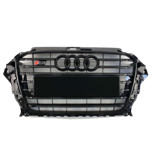 Audi S3 front bumper Radiator Grille for Audi A3 2013-2016 black