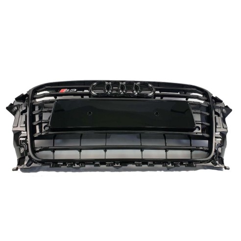 Audi S3 front bumper Radiator Grille for Audi A3 2013-2016 black