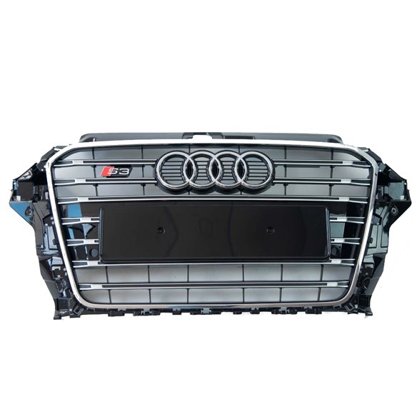 Audi S3 front bumper radiator grille for Audi A3 2013-2016 chrome