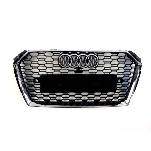 Audi RS4 front bumper radiator grille for Audi A4 2015-2019