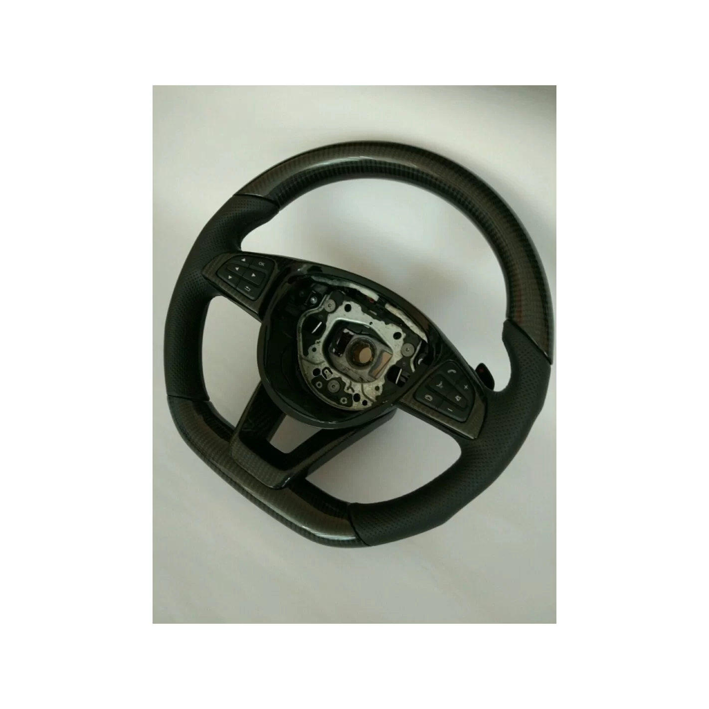 Mercedes-Benz CLA CLS GLE Steering Wheel Carbon Leather