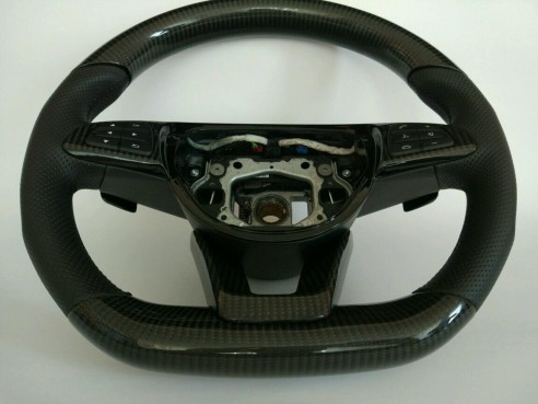 Mercedes-Benz CLA CLS GLE Steering Wheel Carbon Leather