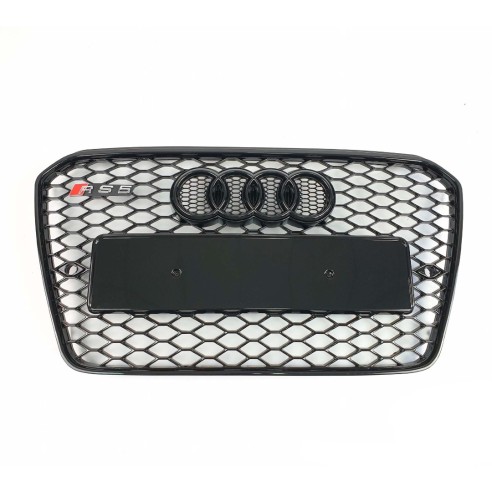 Audi RS5 BLACK front bumper radiator grille for Audi A5 2012-2015