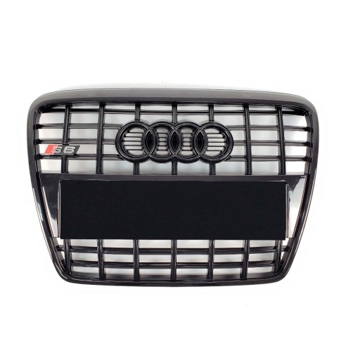 Audi S6 BLACK front bumper radiator grille for Audi A6 2008 - 2011