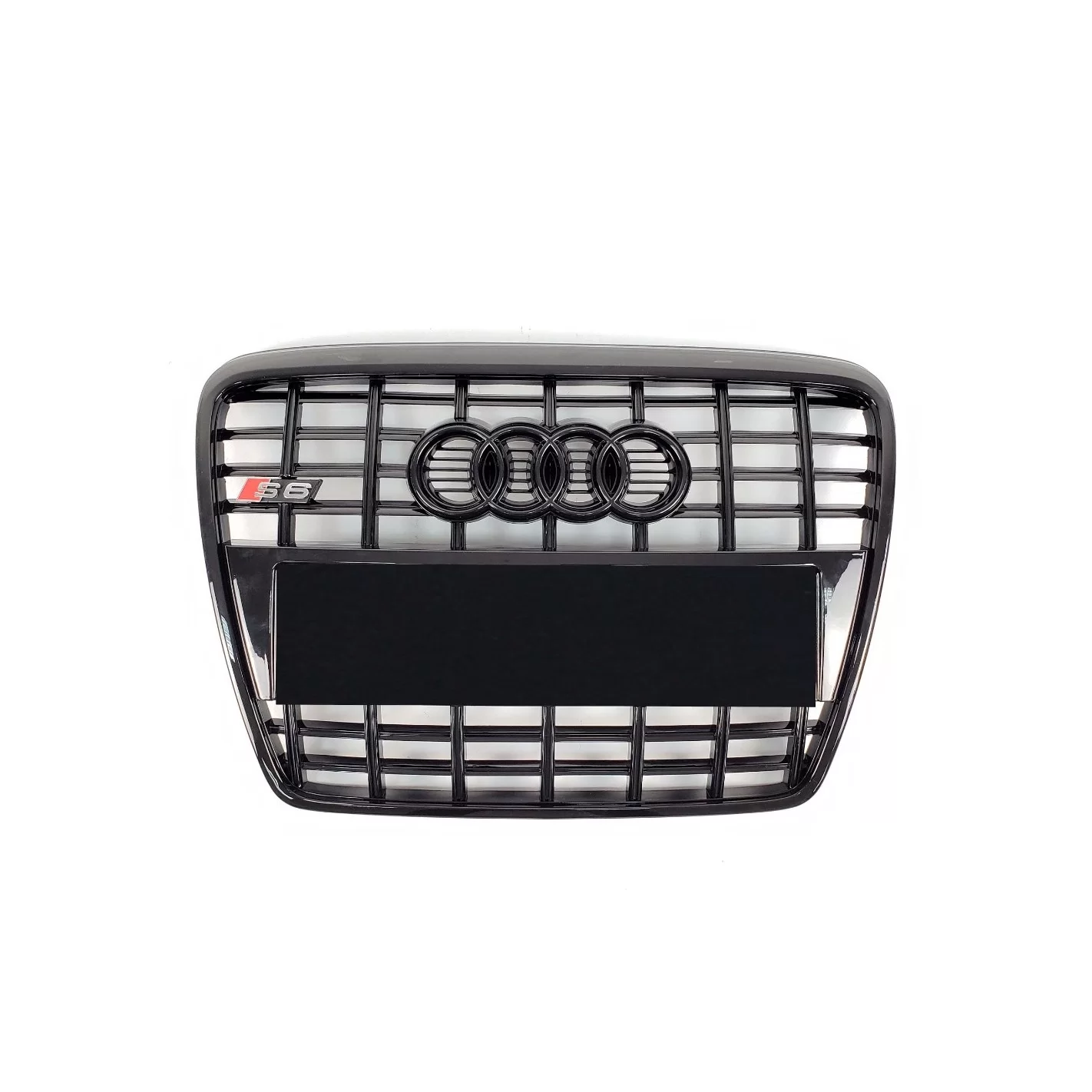 Audi S6 BLACK front bumper radiator grille for Audi A6 2008 - 2011