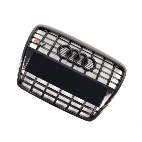 Audi S6 BLACK front bumper radiator grille for Audi A6 2008 - 2011