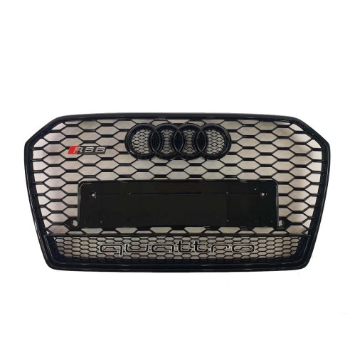 Audi RS6 front bumper radiator grille QUATTRO for Audi A6 2016-2018