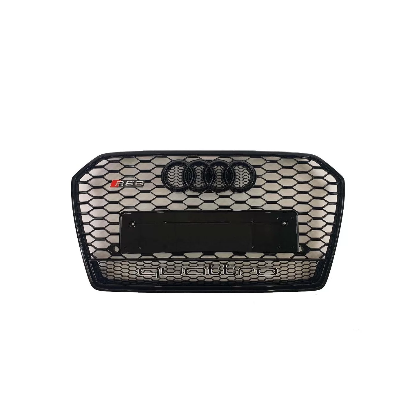 Audi RS6 front bumper radiator grille QUATTRO for Audi A6 2016-2018