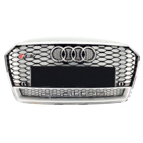 Audi RS7 front bumper radiator grille QUATTRO for Audi A7 2016-2018