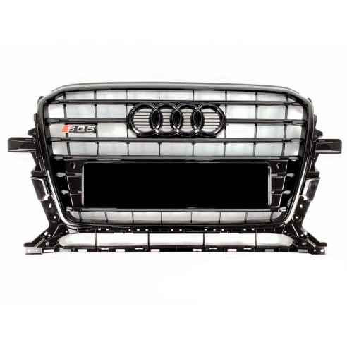 Audi SQ5 BLACK front bumper radiator grille for Audi Q5 2012-2015 S-Line