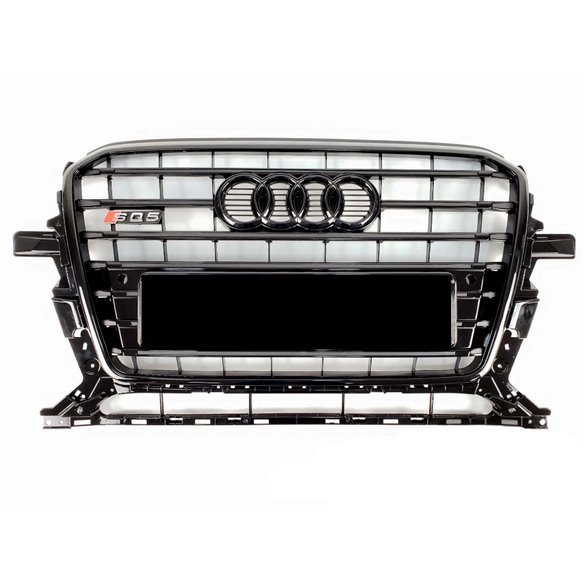 Audi SQ5 BLACK front bumper radiator grille for Audi Q5 2012-2015 S-Line