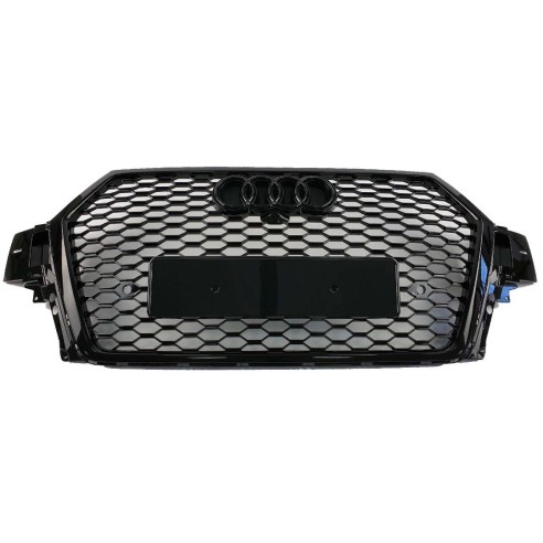 Audi RS7 BLACK front bumper radiator grille for Audi Q7 2017+