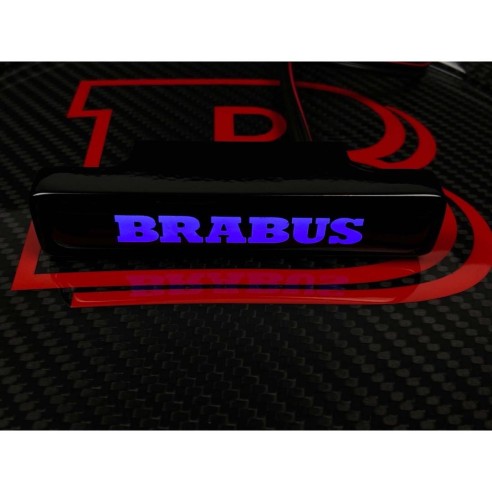 Brabus LED grille BLUE badge emblem logo for Mercedes-Benz W463A W464 G-Class