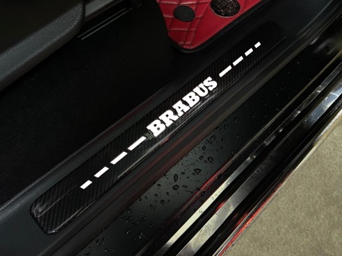 Carbon fiber Brabus LED WHITE Illuminated Door Sills 4 pcs for Mercedes-Benz W463A W464 G-Class