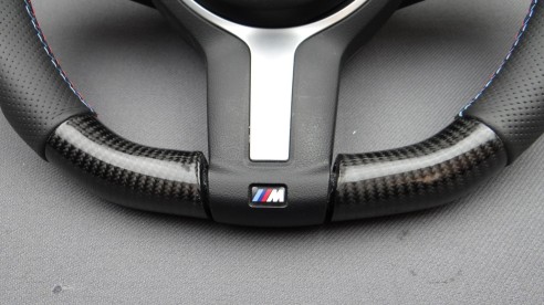 BMW F30 F15 F16 Steering Wheel Carbon Alcantara