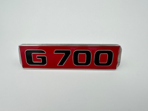  - Emblems - Metallic G700 Red Emblem for Mercedes-Benz front grille G-Class W463 - 6 - Metallic G700 Red Emblem for Mercedes-Be