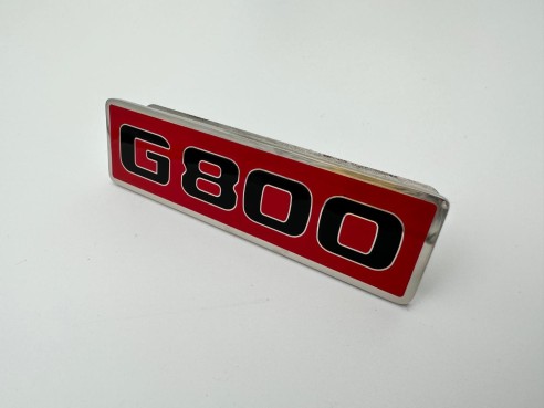  - Emblems - Metallic G800 Red Emblem for Mercedes-Benz front grille G-Class W463 - 2 - Metallic G800 Red Emblem for Mercedes-Be