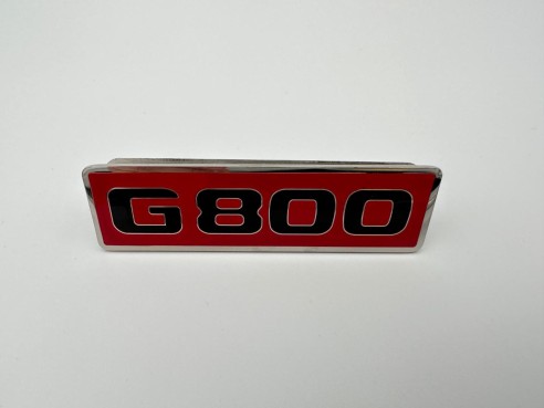  - Emblems - Metallic G800 Red Emblem for Mercedes-Benz front grille G-Class W463 - 3 - Metallic G800 Red Emblem for Mercedes-Be