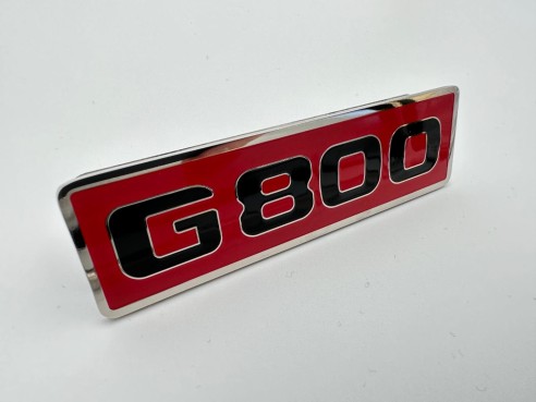  - Emblems - Metallic G800 Red Emblem for Mercedes-Benz front grille G-Class W463 - 4 - Metallic G800 Red Emblem for Mercedes-Be