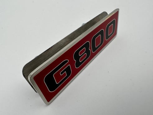  - Emblems - Metallic G800 Red Emblem for Mercedes-Benz front grille G-Class W463 - 5 - Metallic G800 Red Emblem for Mercedes-Be